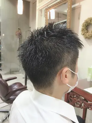 メンズ 安藤 沙妃のヘアスタイル