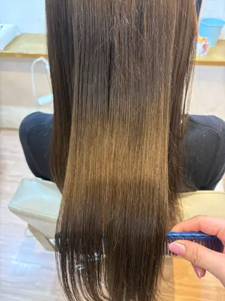 カラー 韓国ヘアー🇰🇷 MIWAのヘアスタイル