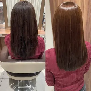 ロング カラー ✨本格的韓国スタイル 特化✨ﾊﾙｶ✨️のヘアスタイル