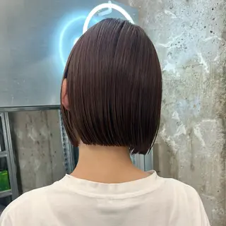 ショート カラー ✨縮毛矯正/ボブ✨ 佐藤 さくらのヘアスタイル