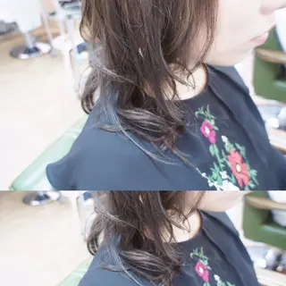 ミディアム カラー 🟦髪質改善6年 💊YAMAMOTOのヘアスタイル