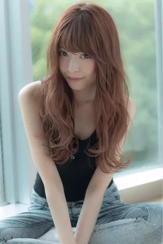 セミロング カラー パーマ ヘアアレンジ ショートカット fropeのヘアスタイル