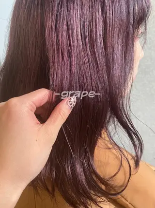 セミロング カラー パーマ ヘアアレンジ メンズ キッズ ネイル マツエク・マツパ 横浜Bob美容師🤎 ERINAのヘアスタイル