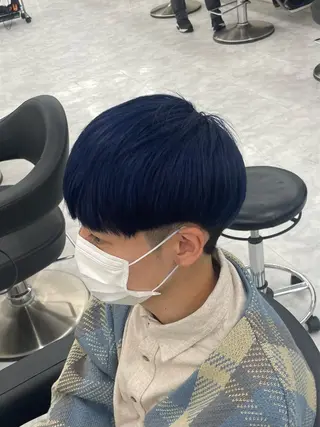 メンズ 🦋色落ち綺麗カラー メンズYUZU🦋‪のヘアスタイル