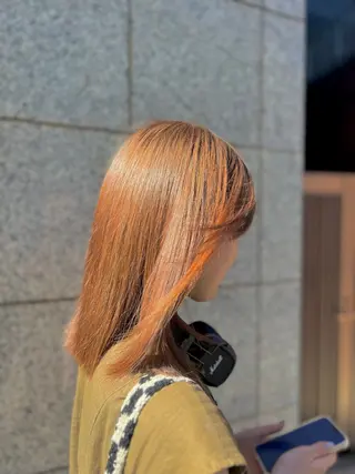 ミディアム 大内 芹菜のヘアスタイル
