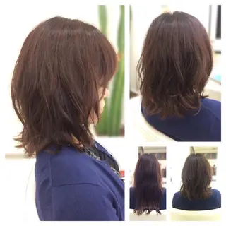 ミディアム いけだ ゆうのヘアスタイル