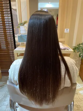 ロング パーマ レイヤーカット 特化型シオンのヘアスタイル