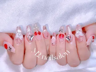 ネイル 長さだし専門店 M2　rikaのネイルデザイン