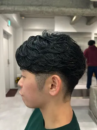 パーマ メンズ メンズ特化ニュアンス パーマ RYOのヘアスタイル