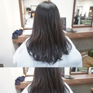 ミディアム カラー 🟦髪質改善6年 💊YAMAMOTOのヘアスタイル