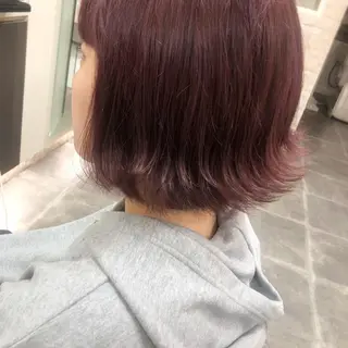 ショート カラー ヘアアレンジ 眠れるヘッドスパ✨ chacoのヘアスタイル