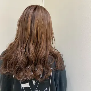 セミロング 💎レイヤー／メンズ 💎沢田琴音のヘアスタイル