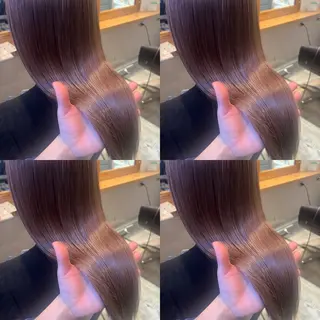 ロング カラー レイヤーカット/ 縮毛矯正🇰🇷早坂のヘアスタイル
