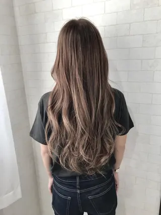 ロング 神野 雅樹のヘアスタイル