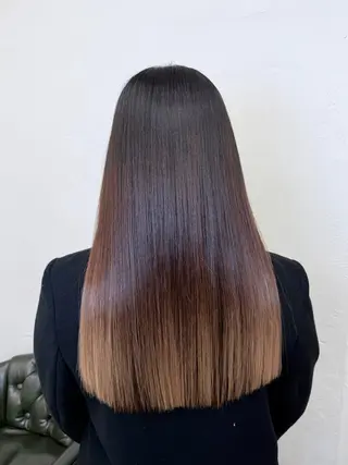 ロング mana /髪質改善 オリーブベージュ🌿のヘアスタイル