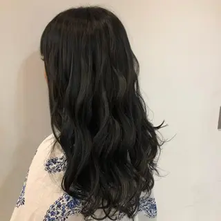 ロング カラー 🌷レイヤー縮毛/ 艶カラー/ami🌷のヘアスタイル