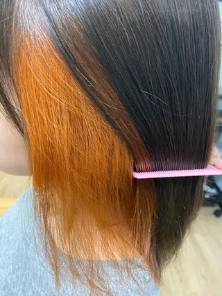 セミロング Lepps れいなのヘアスタイル