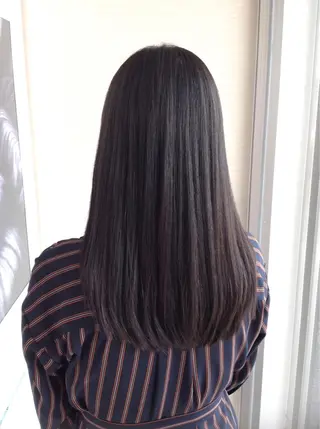 ロング パーマ エイジングケア特化 美容師✂️山崎竜二のヘアスタイル