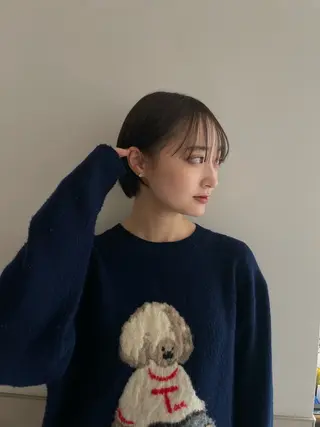 ショート 期間限定 カット　りょうのヘアスタイル