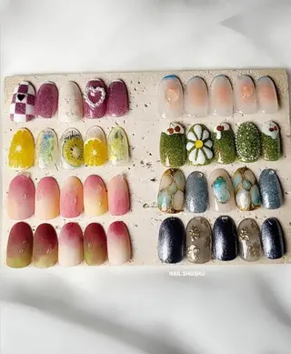 ネイル 3dパーツ/流行り 👧shushu❤️のネイルデザイン