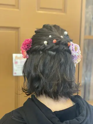ヘアアレンジ 丁寧な技術が評判！ nao*c tresのヘアスタイル