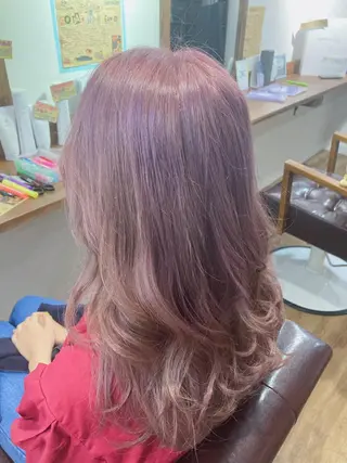 セミロング つばた みゆ🦋のヘアスタイル