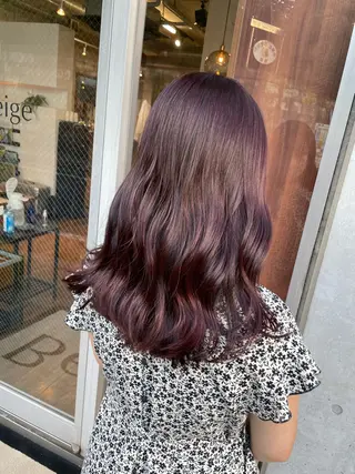 セミロング カラー 🎀 Ririka🎀のヘアスタイル
