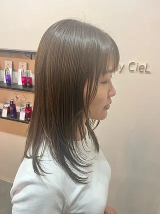 セミロング miyamori 🌼のヘアスタイル