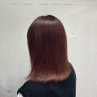 ミディアム カラー 渋谷🎨ブリーチ特化 ×エクステ🎨レンのヘアスタイル