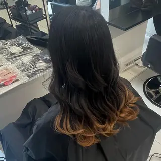 ミディアム カラー ⭐️無料！カット モデル募集⭐️夕貴のヘアスタイル