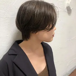 ショート カラー 眠れるヘッドスパ✨ chacoのヘアスタイル