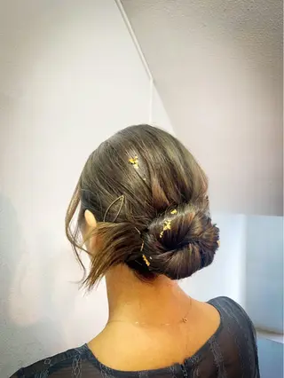 ヘアアレンジ hair make もりした ゆうのヘアスタイル