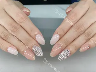 ネイル 神田 ココナッツのネイルデザイン
