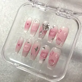 ネイル By moonネイル 🌷ワンホン/韓国風のネイルデザイン