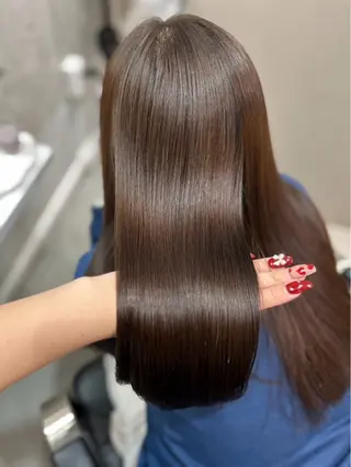 ロング 濱本 樹蘭のヘアスタイル