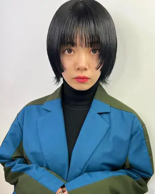 ミディアム 【ロングウルフカット 姫カット】伊藤裕哉のヘアスタイル
