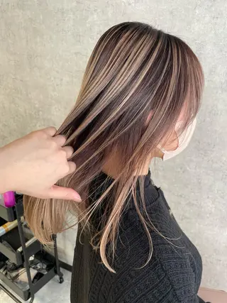 セミロング トレンド韓国レイヤー 🇰🇷のんのヘアスタイル