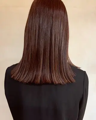 ミディアム クニモトハルナ ボブ/柔らかカラーのヘアスタイル