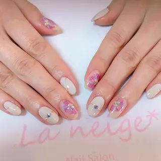 ネイル La neige* yuki 🐩🌙のネイルデザイン