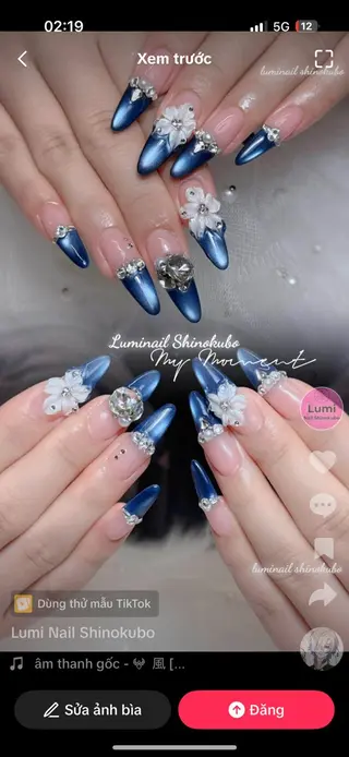 ネイル Lumi Shinokuboのネイルデザイン