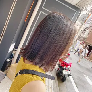 ミディアム 髪質改善特化 安東駿介のヘアスタイル