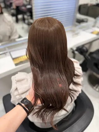カラー 透明感ベージュ🎀 Anju/渋谷🎀のヘアスタイル