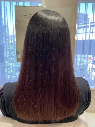 セミロング 髪質改善お任せ ください♪ひとみのヘアスタイル