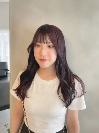ロング カラー 🪞透け感&韓国ヘア 🪞honokaのヘアスタイル