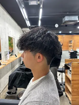 パーマ メンズ mono / Manatoのヘアスタイル