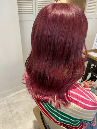 ミディアム 高橋 柊和のヘアスタイル