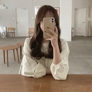 ミディアム カラー 韓国トレンドカット カラー🤍しゅうじのヘアスタイル