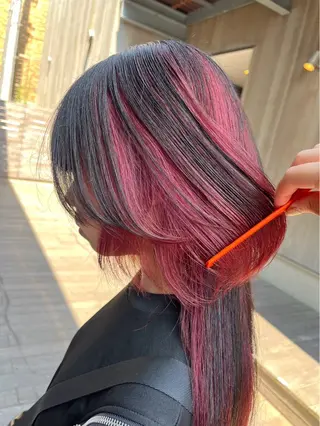 ミディアム メンズ/パーマ/ ウルフ/伊武紀のヘアスタイル