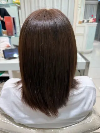 ミディアム カラー 艶感カラー🫧/ ハイトーン🌟/まおのヘアスタイル