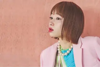 MIYU透明感カラー ブリーチなしWカラーのヘアスタイル